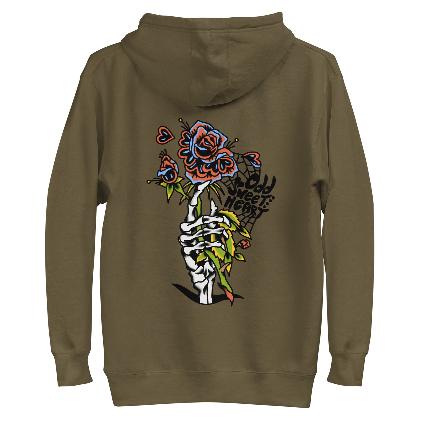 Traditional Rosebud Hoodie